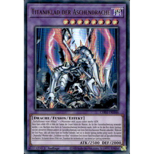 Titaniklad der Aschendrache CH01-DE046
