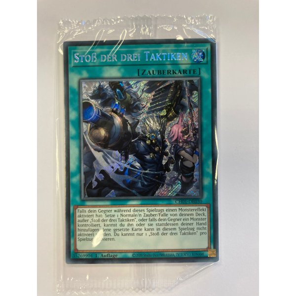Sto&szlig; der drei Taktiken CH01-DE030 (Secret Rare)
