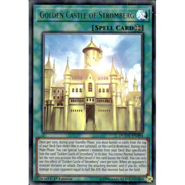 Golden Castle of Stromberg DUOV-EN094-ULRA (Ultra Rare)
