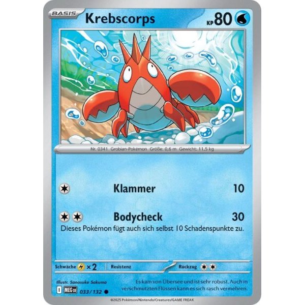 Krebscorps 033/132