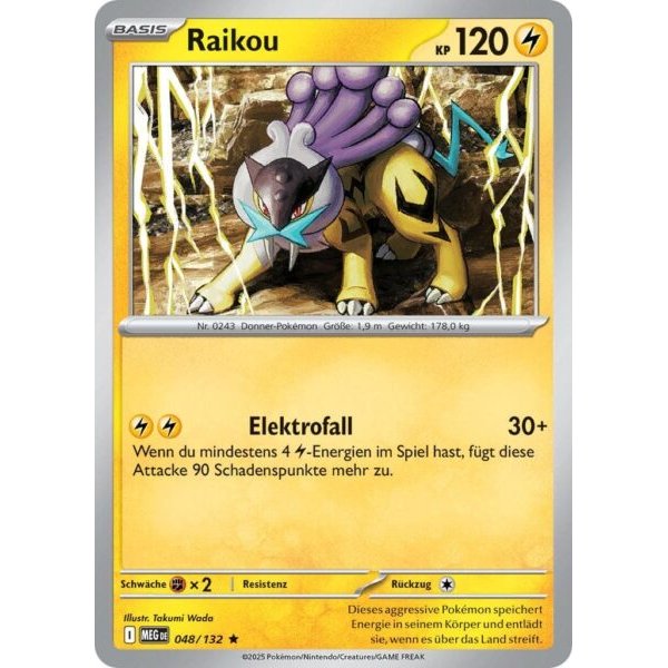 Raikou 048/132 Holo