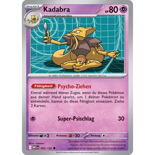 Kadabra 055/132