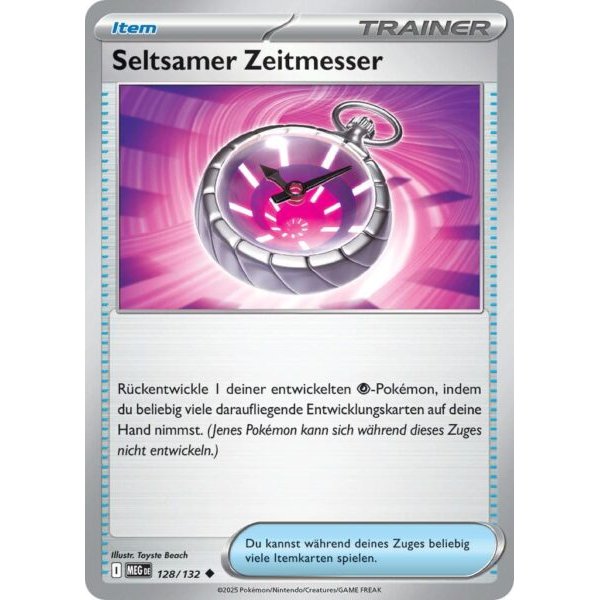 Seltsamer Zeitmesser 128/132