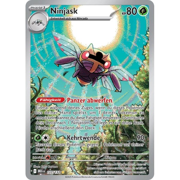 Ninjask 137/132 Illustration Rare