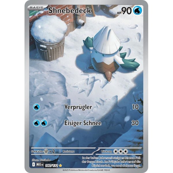 Shnebedeck 140/132 Illustration Rare