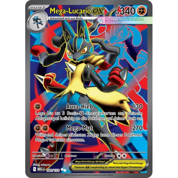 Mega-Lucario-ex 160/132