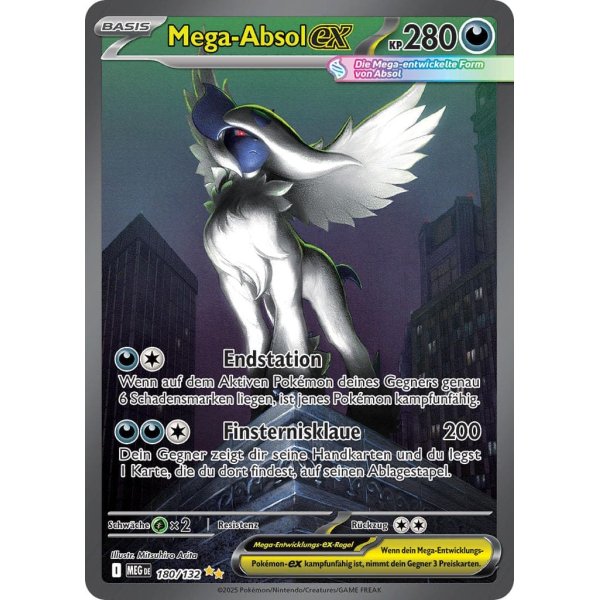 Mega-Absol-ex 180/132 Special Illustration Rare