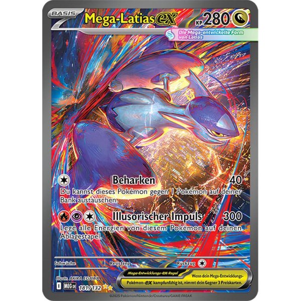 Mega-Latias-ex 181/132 Special Illustration Rare