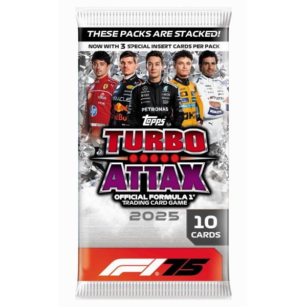 Topps Turbo Attax 2025 Formel 1 Trading Card Booster