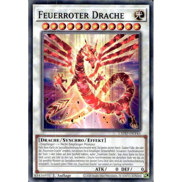 Feuerroter Drache L5DD-DEY41