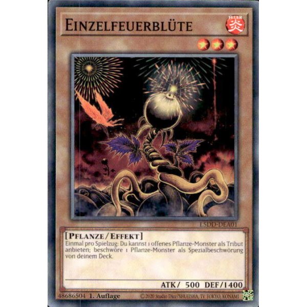 Einzelfeuerbl&uuml;te L5DD-DEA01