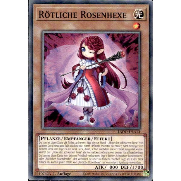 R&ouml;tliche Rosenhexe L5DD-DEA13