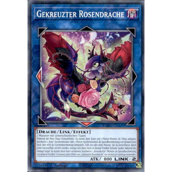 Gekreuzter Rosendrache L5DD-DEA30