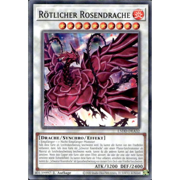 R&ouml;tlicher Rosendrache L5DD-DEA32