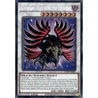 Schwarz geflügelter Drache L5DD-DES03