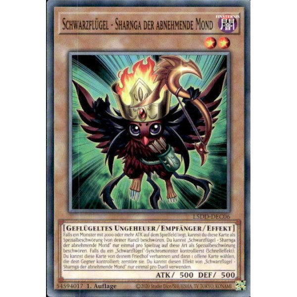 Schwarzfl&uuml;gel - Sharnga der abnehmende Mond L5DD-DEC06
