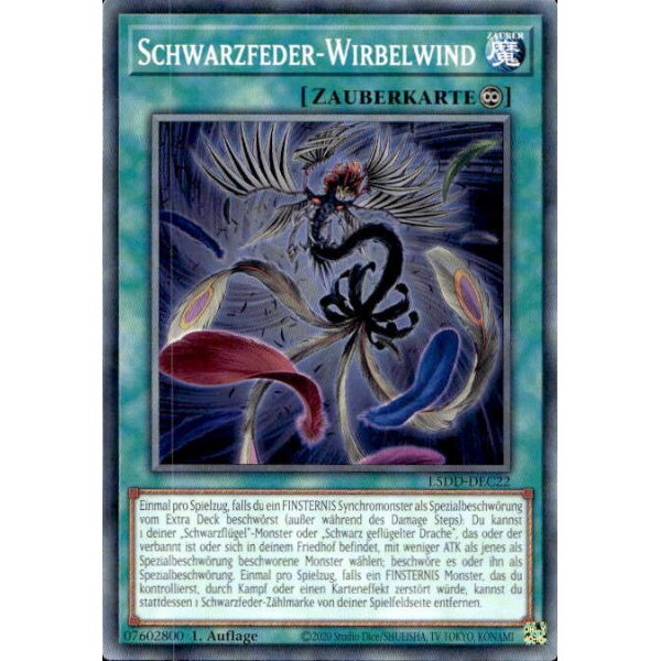 Schwarzfeder-Wirbelwind L5DD-DEC22