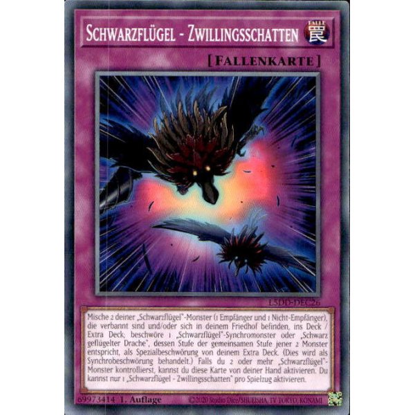 Schwarzfl&uuml;gel - Zwillingsschatten L5DD-DEC26
