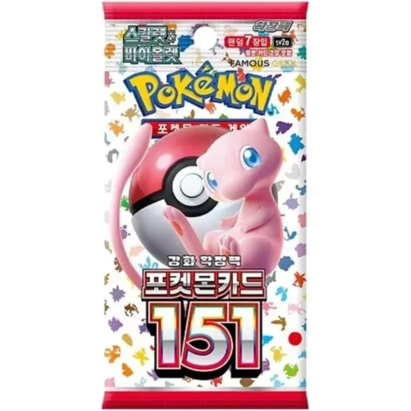 Pokemon Korean Booster / sv2A Pokemon 151
