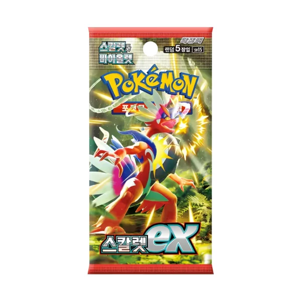 Pokemon Korean Booster / sv1S Scarlet EX