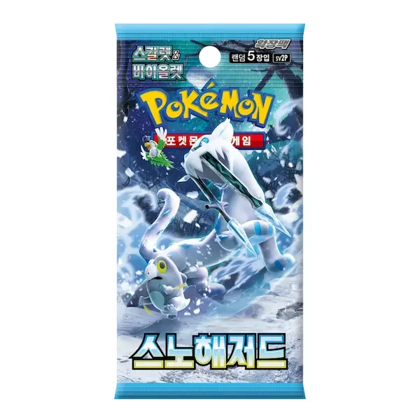 Pokemon Korean Booster / sv2p Snow Hazard