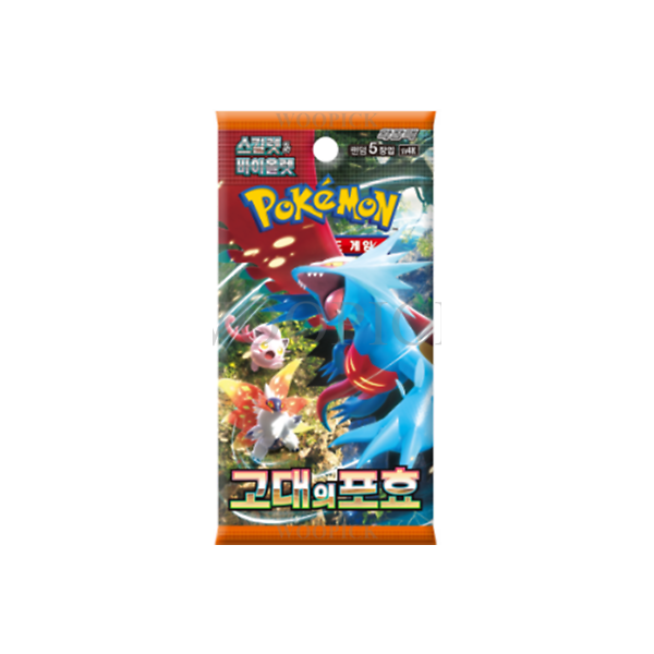 Pokemon Korean Booster / sv4k Anicent Roar