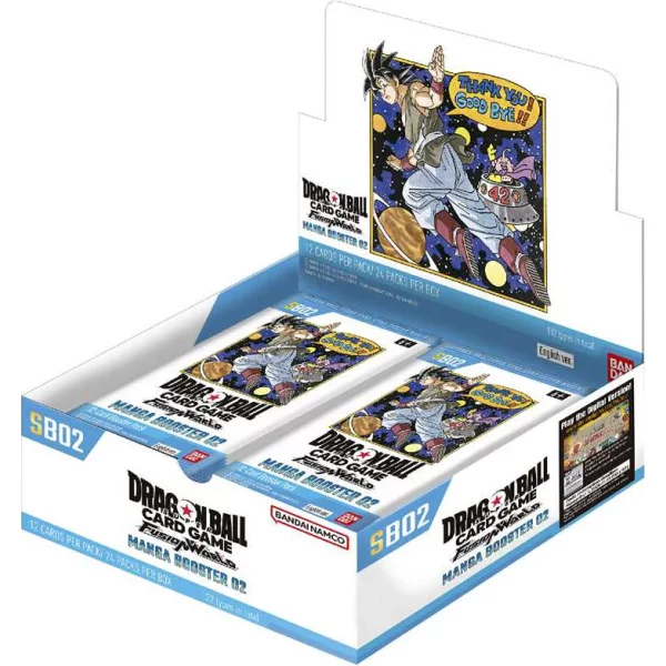 Dragon Ball Super Card Game - Fusion World Manga Booster Pack Display 02 SB02 (englisch)