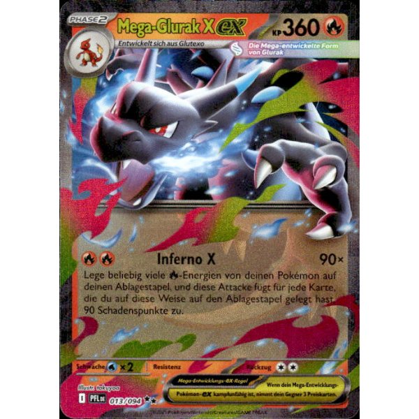 Mega-Glurak X-ex 013/094