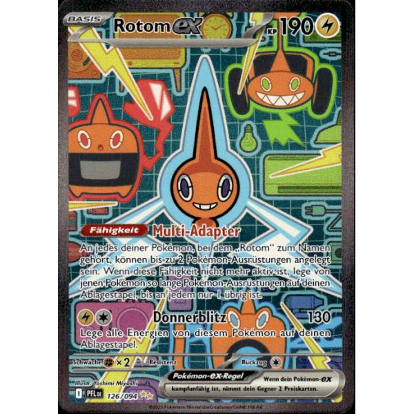 Rotom-ex 126/094 Special Illustration Rare