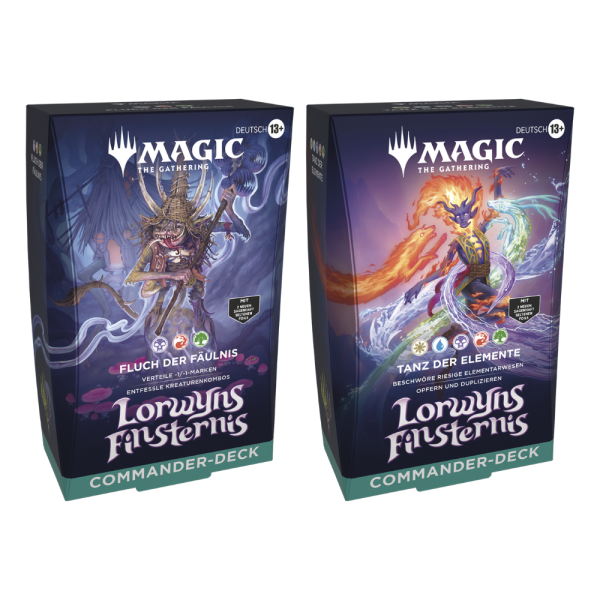 Lorwyns Finsternis Beide Commander Decks (deutsch) VORVERKAUF