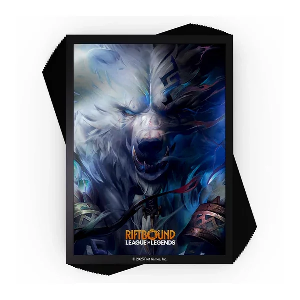 Riftbound: League of Legends - Volibear Sleeves (100 Kartenh&uuml;llen)