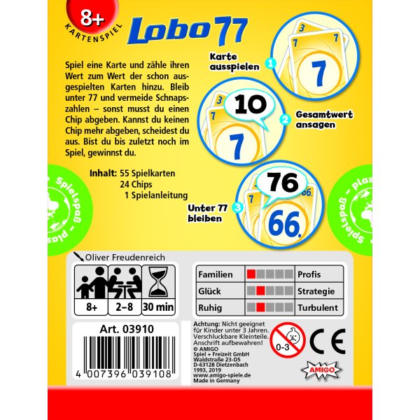 Lobo 77 - Kartenspiel