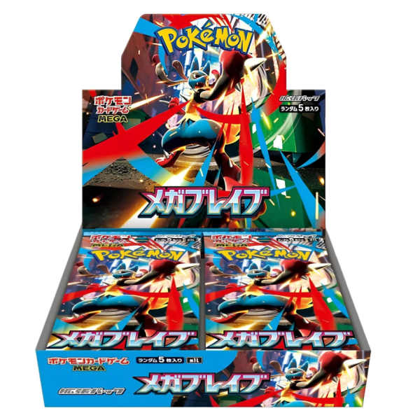 Pokemon Japanese Booster Box / M1L Mega Brave