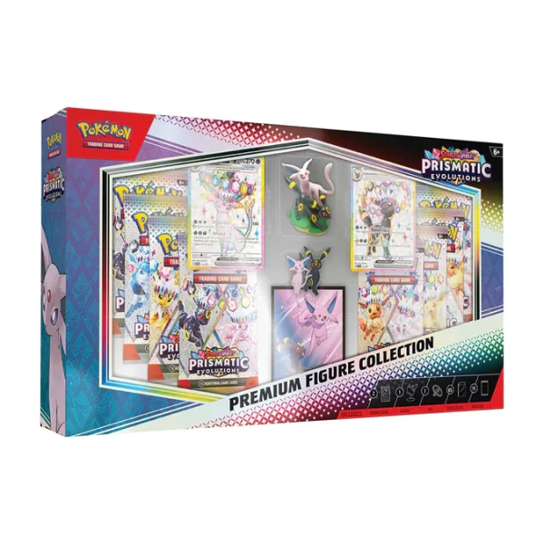 Pokemon Prismatic Evolutions Premium-Figure-Collection (englisch)
