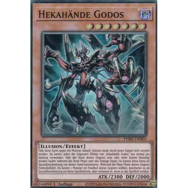 Hekah&auml;nde Godos PHRE-DE003 (Super Rare)