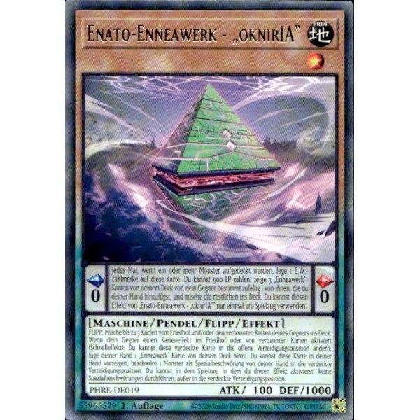 Enato-Enneawerk - &bdquo;oknirIA&ldquo; PHRE-DE019