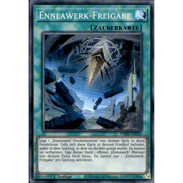 Enneawerk-Freigabe PHRE-DE025 (Super Rare)