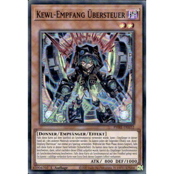 Kewl-Empfang &Uuml;bersteuer PHRE-DE032 (Super Rare)