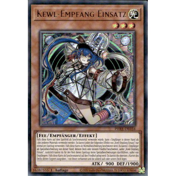 Kewl-Empfang Einsatz PHRE-DE034 (Ultra Rare)