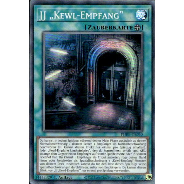 JJ &bdquo;Kewl-Empfang&ldquo; PHRE-DE040