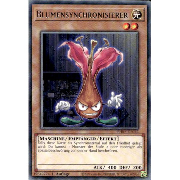 Blumensynchronisierer PHRE-DE042