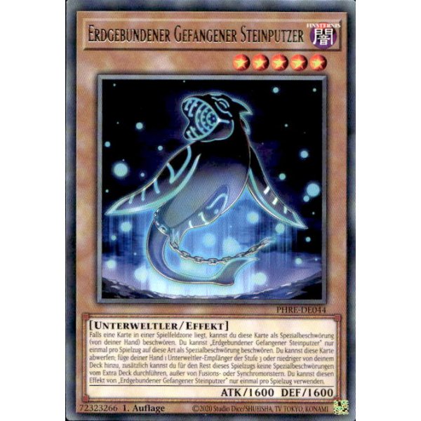 Erdgebundener Gefangener Steinputzer PHRE-DE044