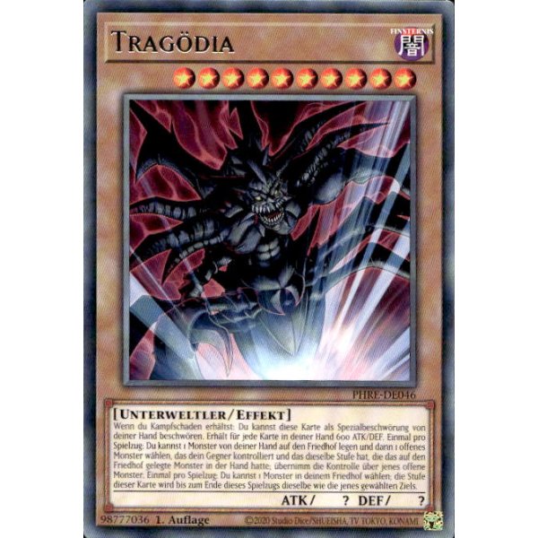 Trag&ouml;dia PHRE-DE046