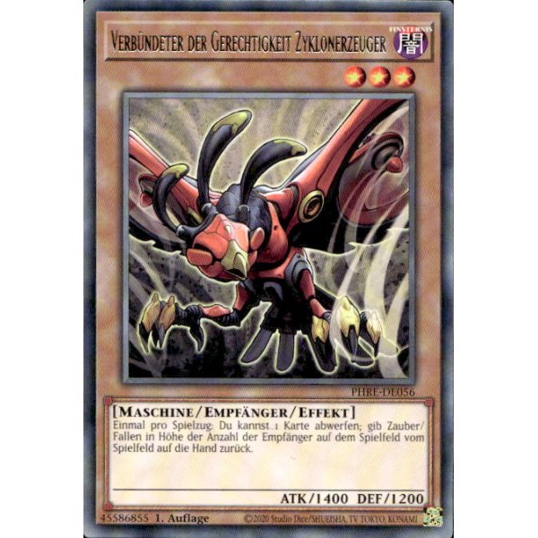 Verb&uuml;ndeter der Gerechtigkeit Zyklonerzeuger PHRE-DE056