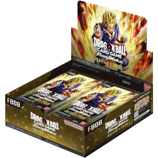 Dragon Ball Super Card Game Fusion World Saiyan&rsquo;s Pride FB08 - Display (englisch) VORVERKAUF