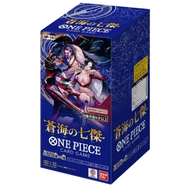 One Piece Card Game - The Azure Sea&rsquo;s Seven Booster Box OP-14 (japanisch)