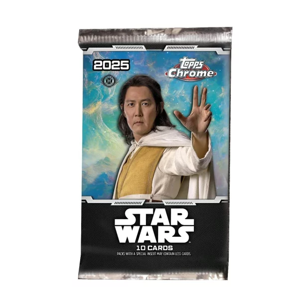 Topps Star Wars Chrome Hobby Box 2025 - Booster