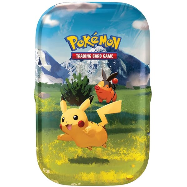 Mega-Entwicklung Erhabene Helden Mini Tin Pikachu &amp; Floink (deutsch) VORVERKAUF