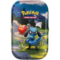 Mega-Entwicklung Erhabene Helden Mini Tin Riolu & Flampion (deutsch) VORVERKAUF