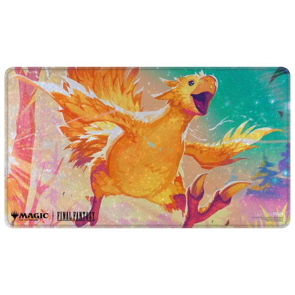 Ultra Pro - Final Fantasy Spielmatte Holofoil - gelber Chocobo - Playmat